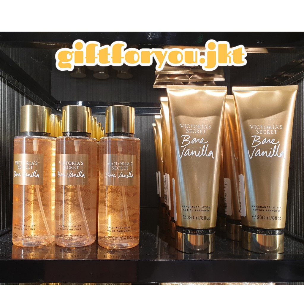Bare Vanilla Victoria's Secret Original Body Mist / Lotion Victoria Secret