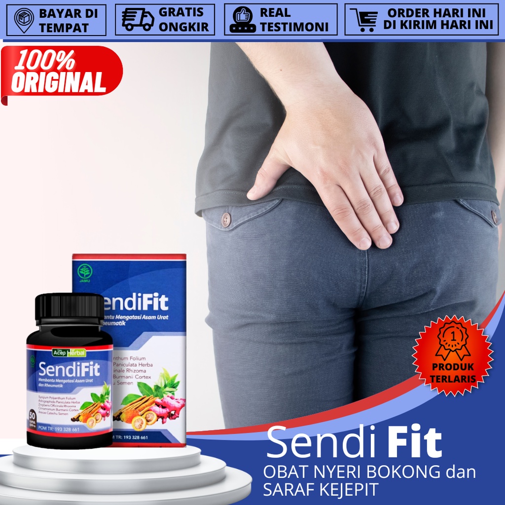 Obat Nyeri Bokong - Obat Saraf Kejepit, Obat Sindrom Firiformis, Obat Nyeri Sendi Bokong, Obat Sakit