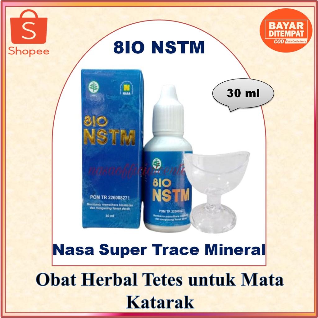 NSTM Nasa Super Trace Mineral 30 ml Obat Herbal Tetes untuk Mata Katarak Original Nasa Aman BPOM