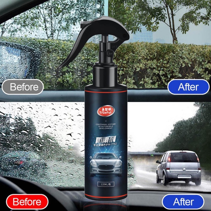 Pembersih Kaca Mobil Anti Fog Embun Spray Cairan Pengkilap Cat Mobil Tahan 15-30Hari Coating Body Otomotif Tahan Cuaca