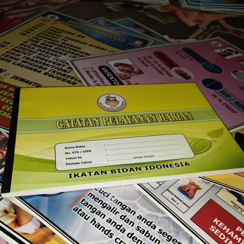 

Buku LOGBOOK SKP UNTUK PERPANJANGAN STR BIDAN/Buku Catatan Pelayanan Harian Bidan Terlengkap 2022