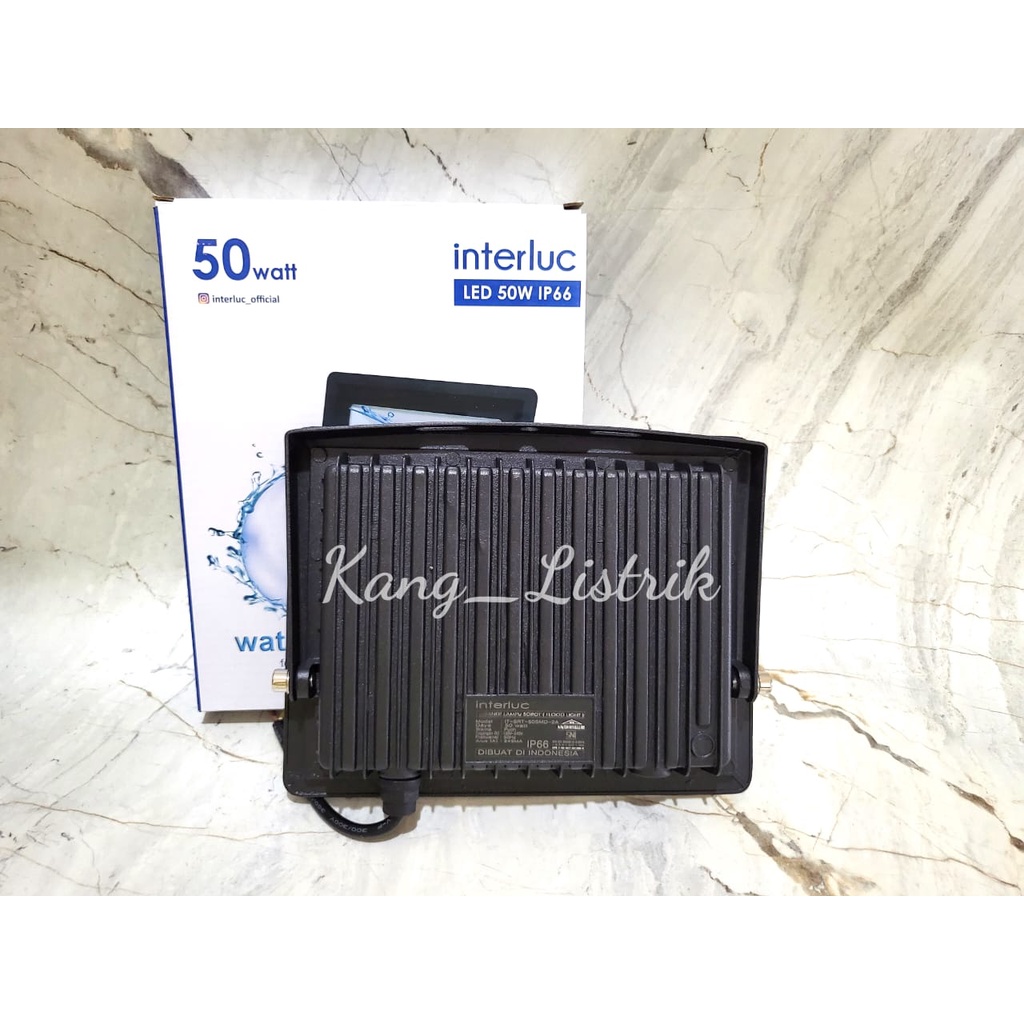 Lampu Sorot LED / Lampu Tembak LED / Flood Light INTERLUC 50W