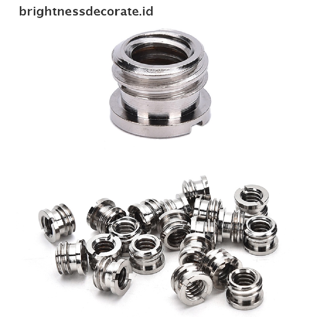 1 Pak (10Pcs) Sr10 3 / 8 &quot;- 16-1 / 4&quot; - 20 &quot;Adapter Konverter Sekrup Bushing