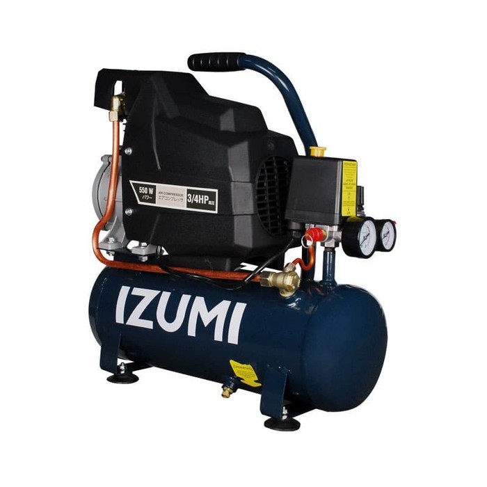 Mesin Kompressor Oilless3/4 HP 9L Izumi Kompresor Oilless Angin