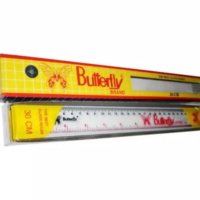 

Promo Penggaris Butterfly Plastik 30 Cm