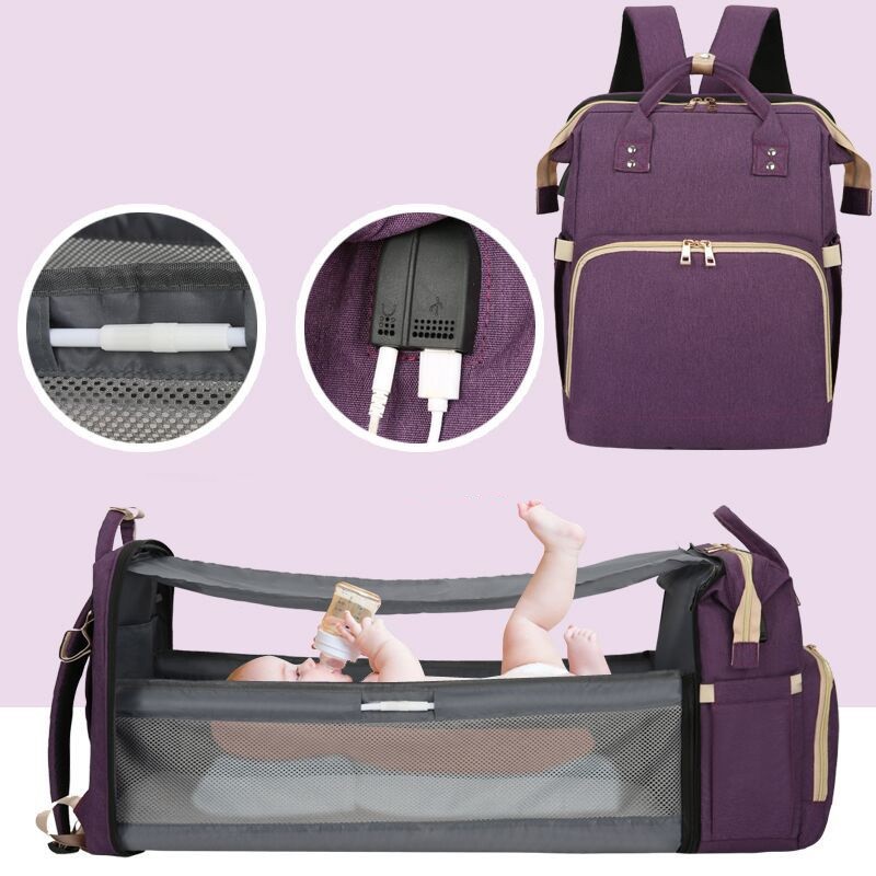 [COD] LB - Tas travel ibu dan anak / Travel bags / Tas travel multifungsi / Tas import terbaru 410