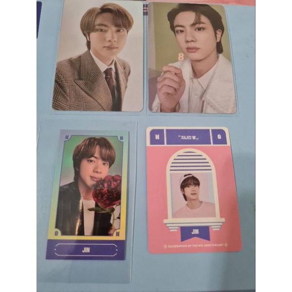 BTS festa d day calendar Pc PhotoCard Official D-6 dan D-9 Jin PC Festa Sekjin