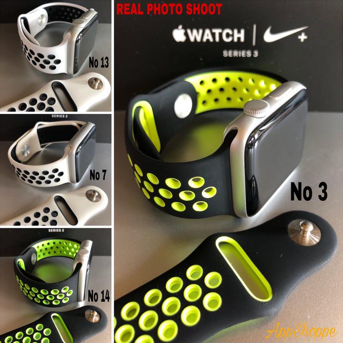 ( BISA COD ) Apple Watch iWatch Series 6 SE 44mm Nike Strap Replacement Wristband TERBATAS [Kode