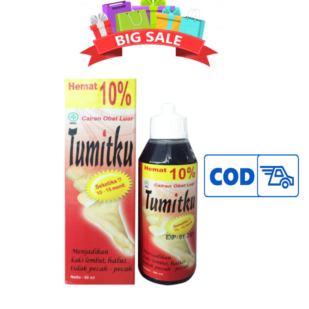 Penghilang kapalan Tumitku - Obat kaki pecah-pecah 60ml