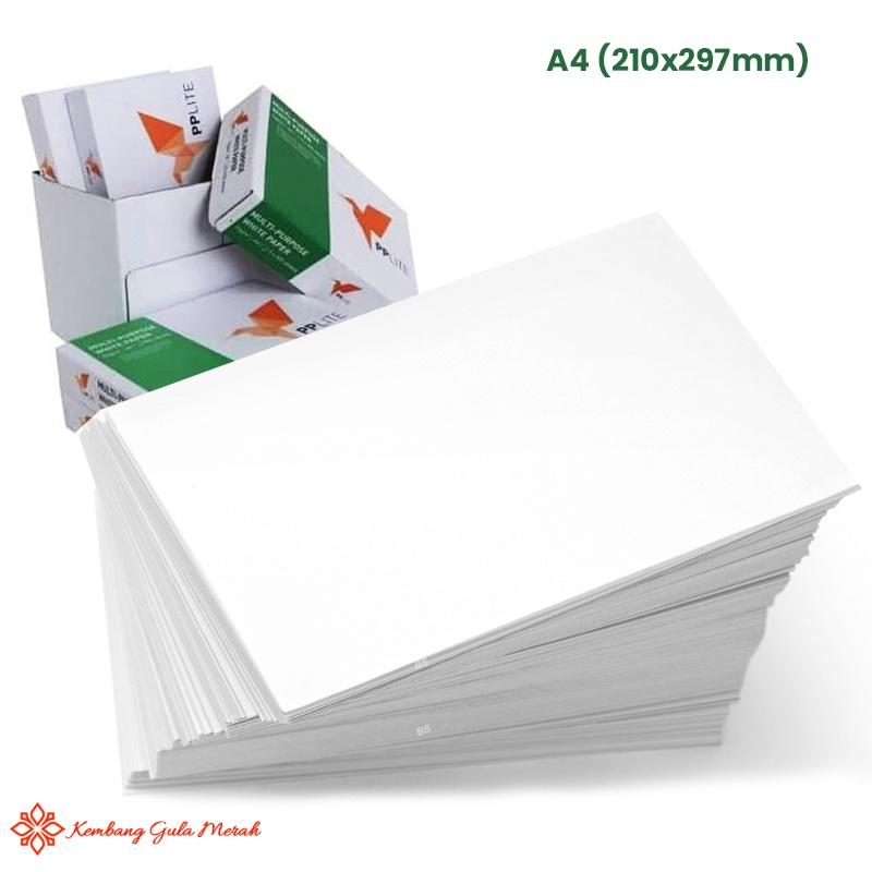 

ATK/ Alat tulis/ Stationery Kertas HVS 75gr F4 - A4 - B5 Eceran 25 Lembar - Murah