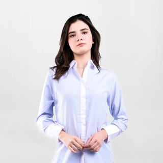 Ada Fashion Baju Kemeja  Santai Wanita  Lengan Panjang Semi 