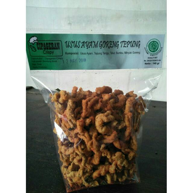 

Usus Ayam Crispy