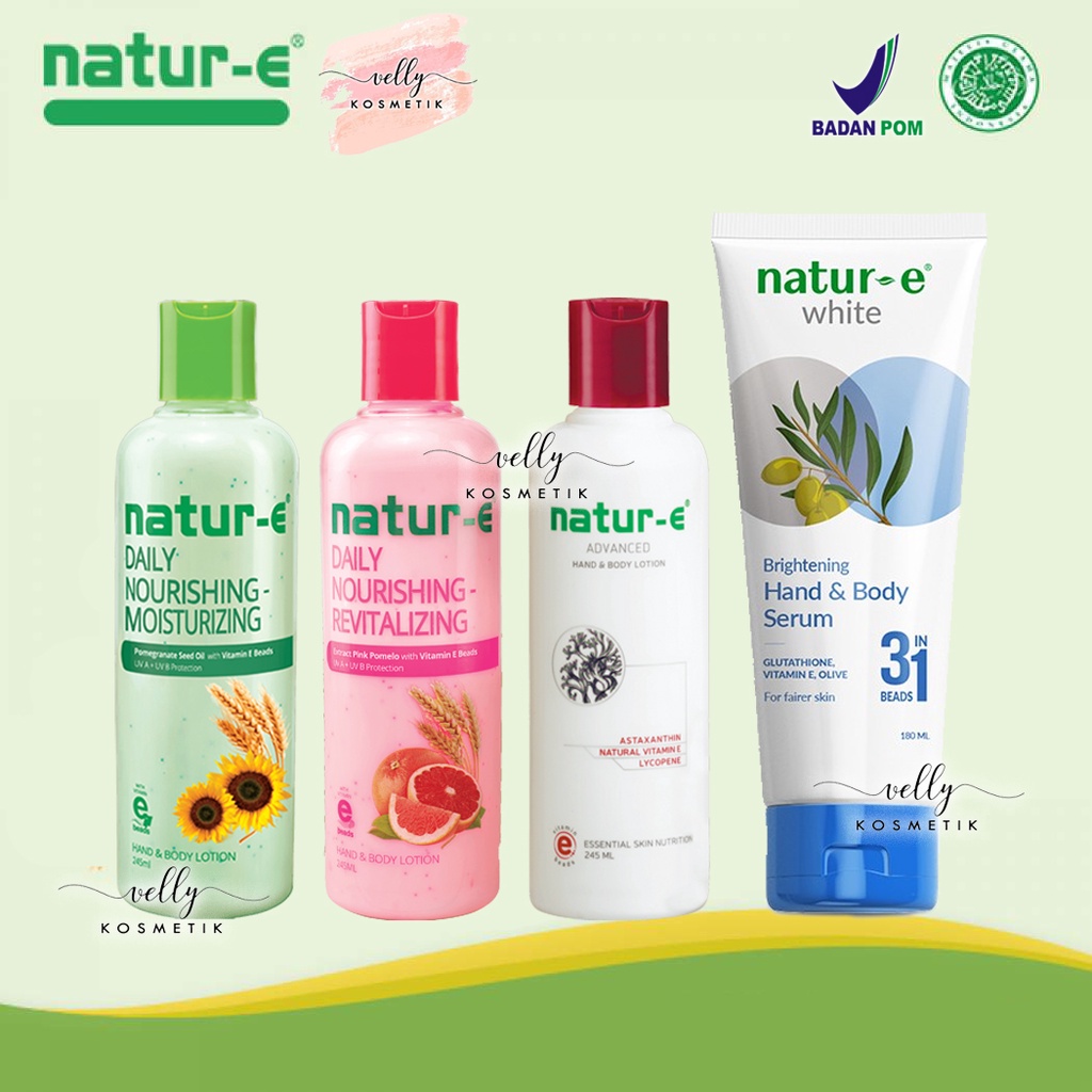 Natur-E Hand Body Lotion HBL 245ml