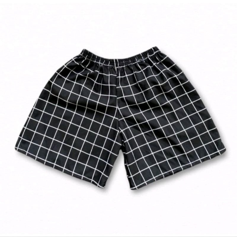 celana boxer tartan 1paket isi 5celana