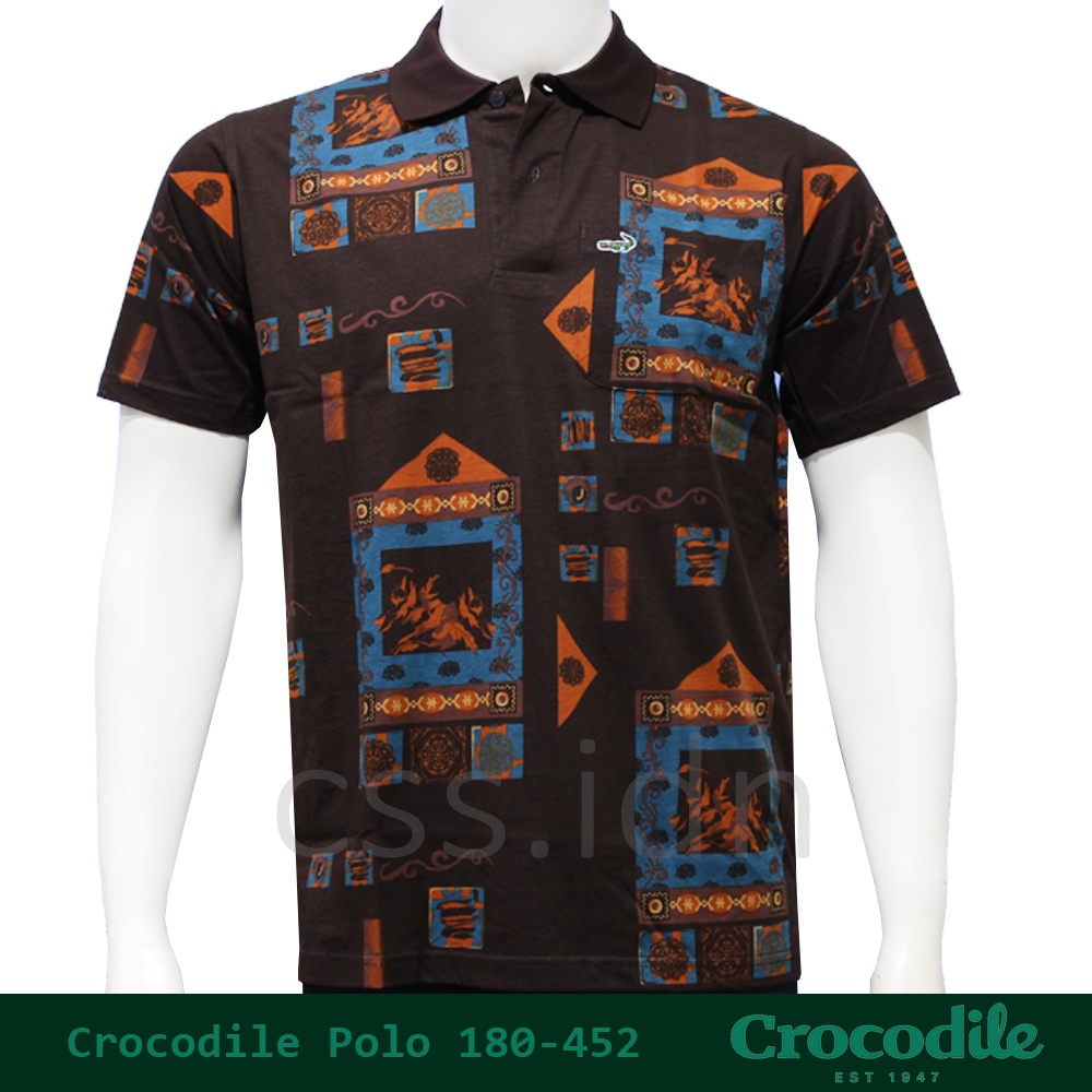 Kaos Kerah Pria Crocodile 180-452