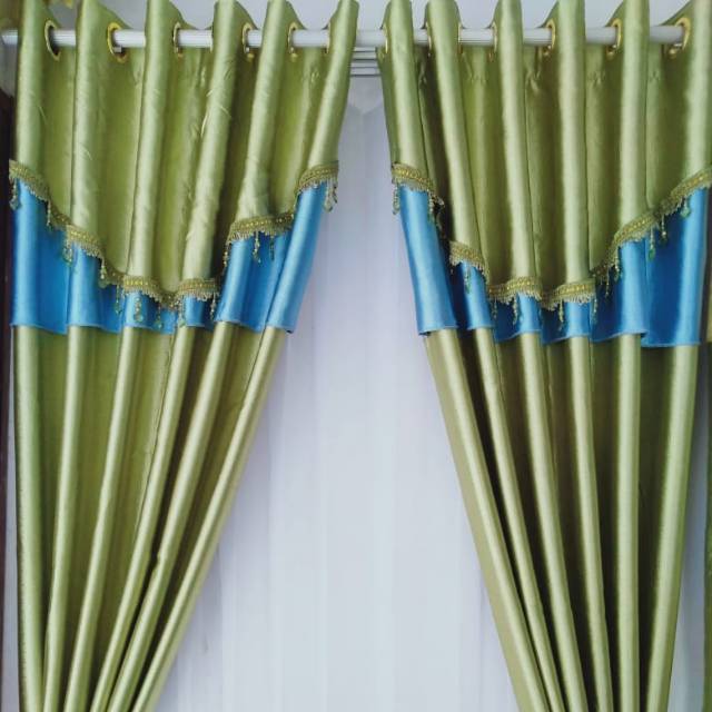 GORDEN Blackout PONI DOUBEL EMBOS HIJAU BIRU