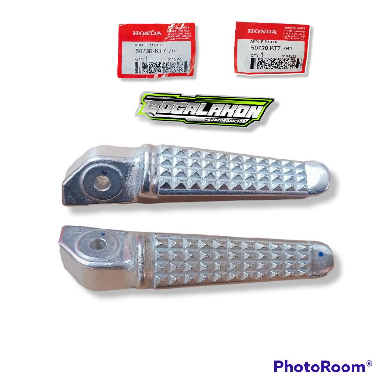 step footstep injekan step belakang honda cb150r cbr150r k15 k45 original ahm