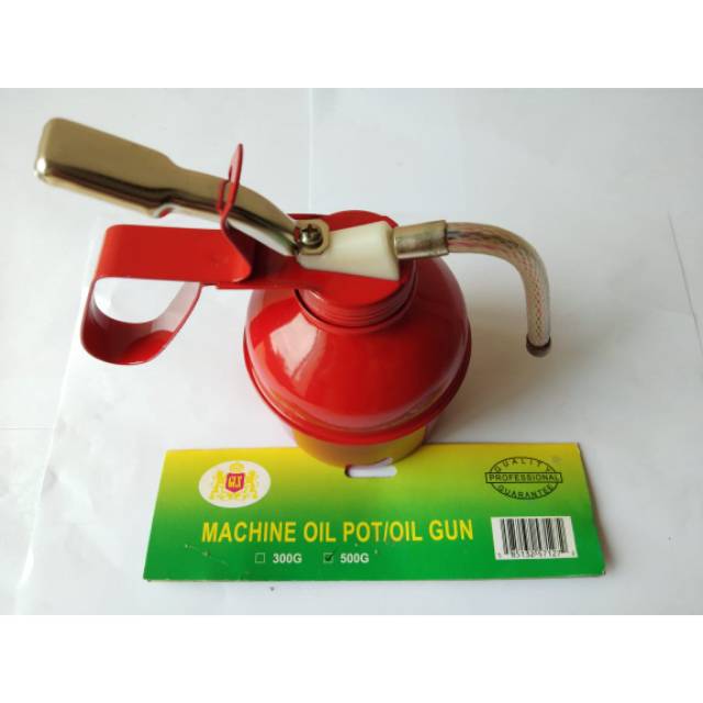 WADAH OLI/TEMPAT OLI/OLI GUN 500gr/Tempat oli / Oligun Oli Gun Merah 500cc