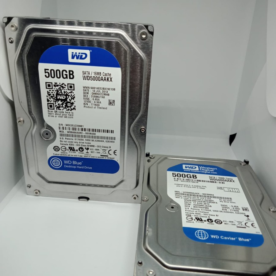 Harddisk PC Internal 500GB SATA 3,5inch Bekas / HDD Komputer 1TB