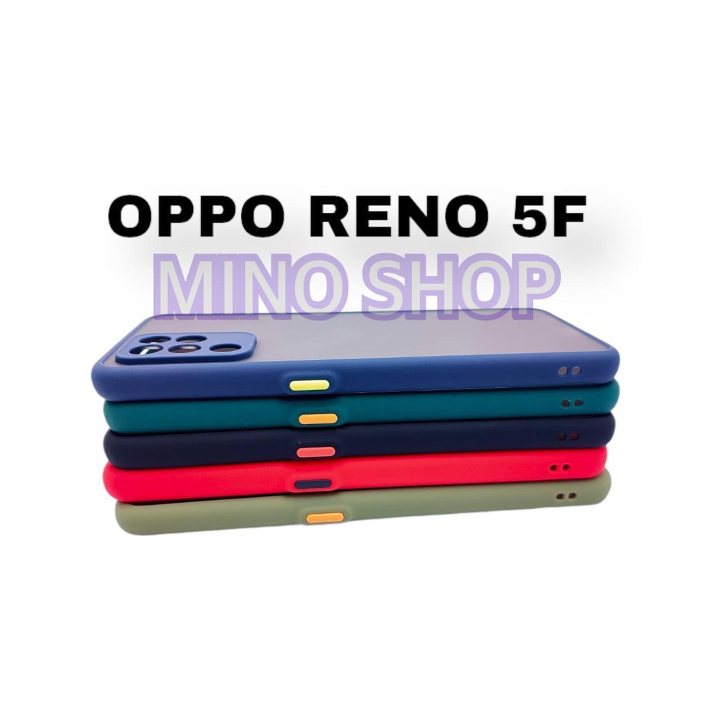 SOFTCASE OPPO RENO 5F - RENO F19 PRO- HARDCASE DOVE MYCHOICE PLUS PELINDUNG KAMERA - AERO CASE