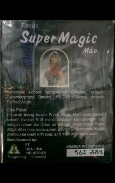 Super Magic man tissue