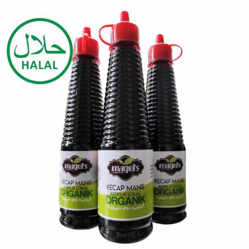 Magels Kecap Kedelai Organik Mpasi 150gr Kecap Organik Mpasi-Kabakids store