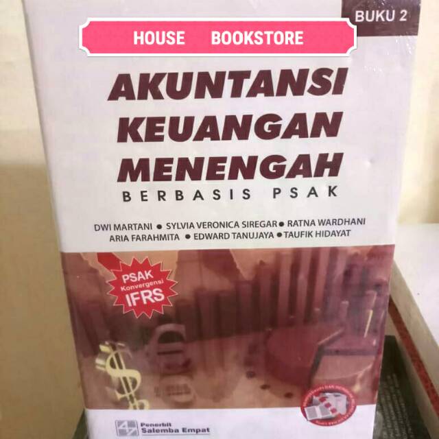AKUTANSI KEUANGAN BUKU 2 MENENGAH BERBASIS PSAKPENULIS : DWI MARTANIKERTAS : BOOKPAPER