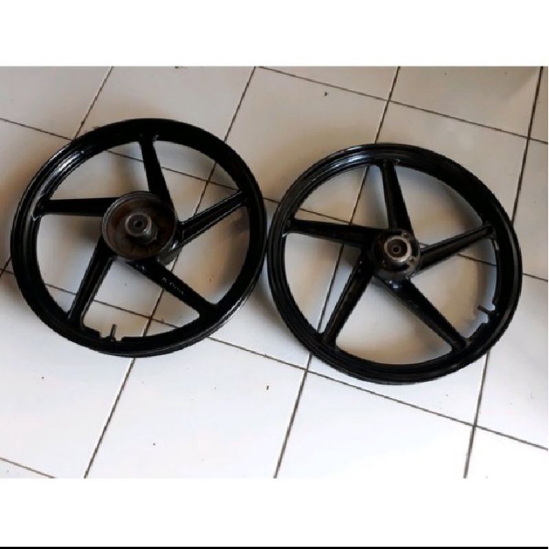 Velg smash dan Shogun 110 palang 5 velg copotan