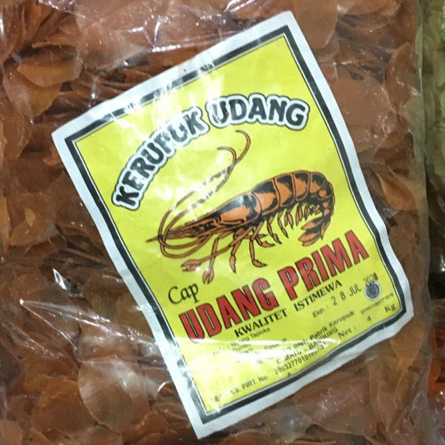 

Kerupuk Udang Cap Udang Prima / kerupuk oren 5kg