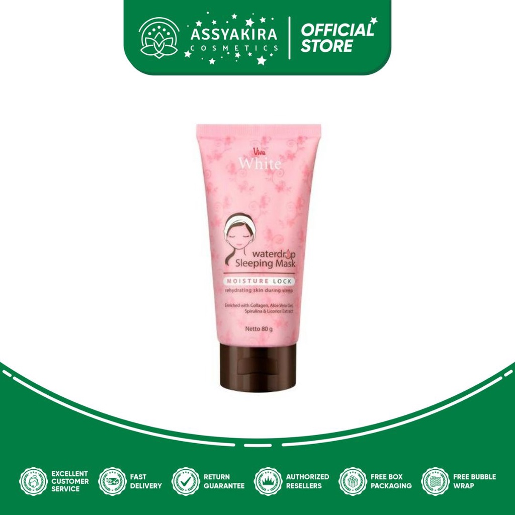 Viva White Waterdrop Sleeping Mask 80gr