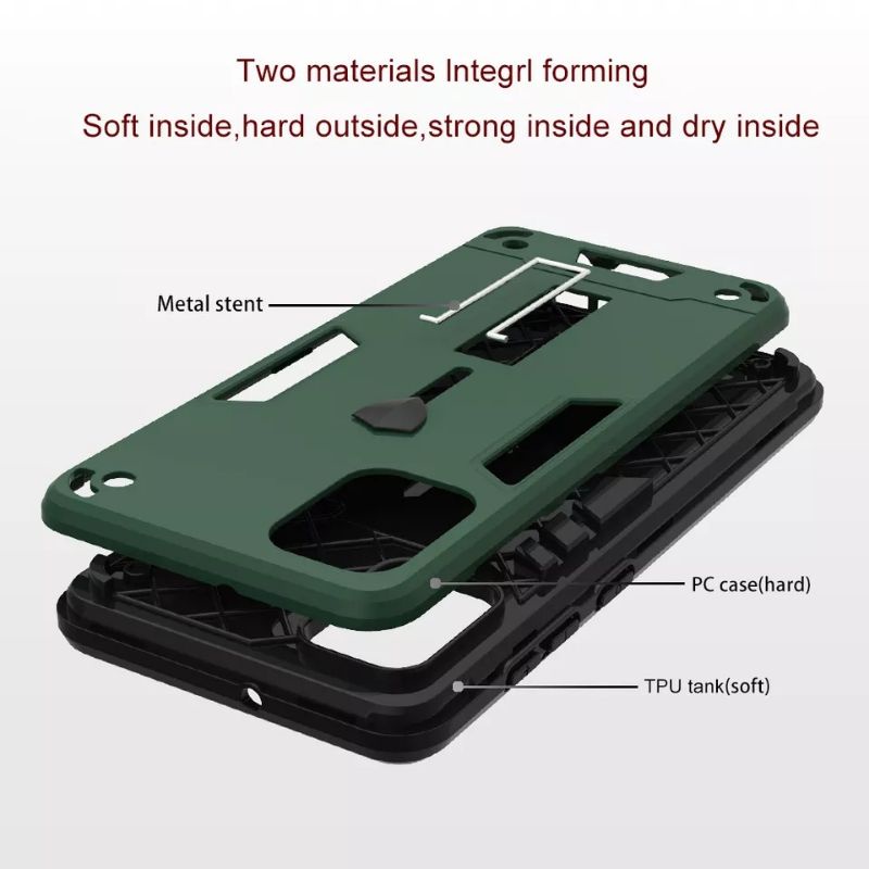 Hardcase overseas iphone 11 pro max stand soldier