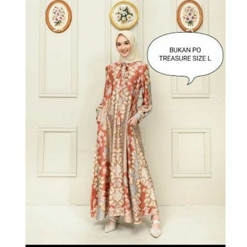 Ava dress in Treasure size L by Wearingklamby