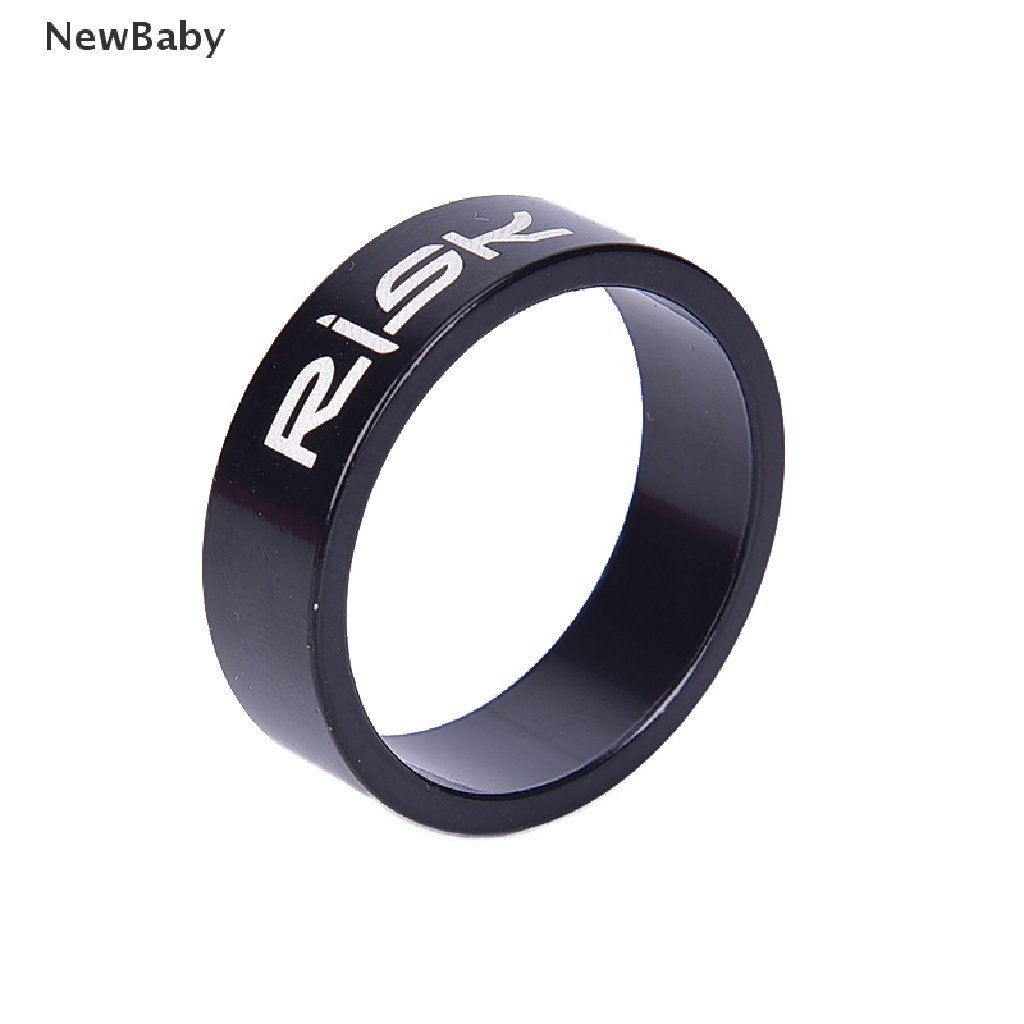 Newbaby 4pcs Spacer Headset Fork Sepeda Bahan Aluminum Alloy Ukuran 5 / 10mm