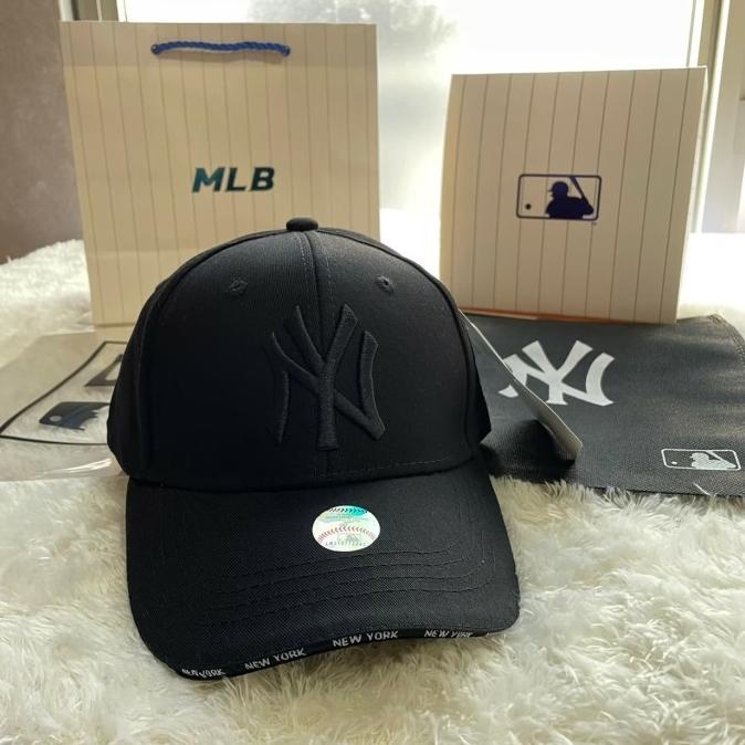 Topi New Era Original Mlb Yankees Original Full Black Cap