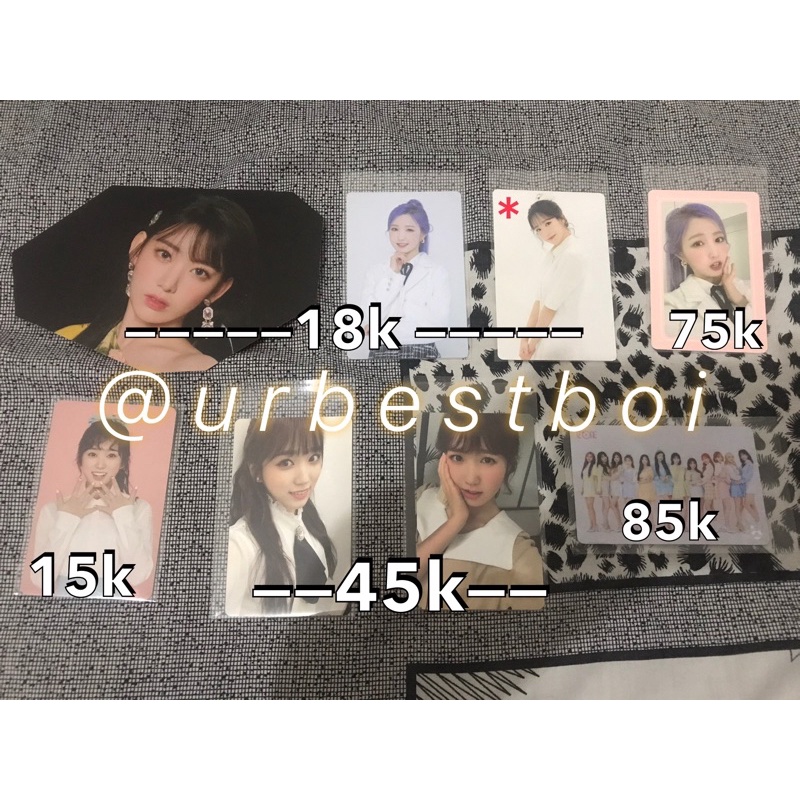 Iz*one Izone one the story tc benefit bene fankit coloriz color*iz bloomiz bloom*iz cashbee