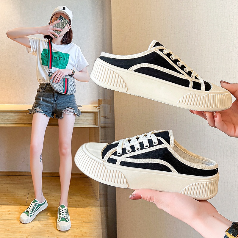 [COZY] Lavina Sneakers Slip On Nyaman Pakai Fashion Wanita Import