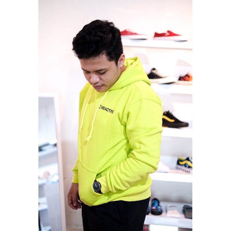 HOODIE H&M REACTIVE/GREEN