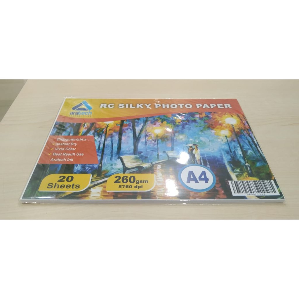 

KERTAS FOTO 260gsm A4 (20Sheets)