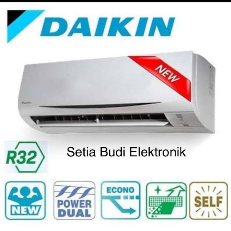 AC Daikin 1 PK Thailand FTC25NV14 / 25NV14 Standard Medan