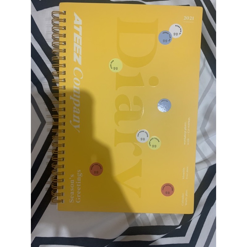 ATEEZ ID CARD JONGHO WEEK6 JONGHO SPRING DIARY SG21