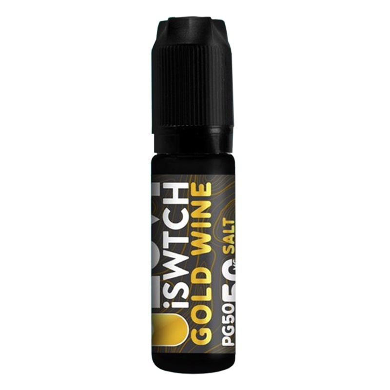 iSwtch Gold Wine Salt Nic E-Liquid 15ML 50MG [ vape / vapor / rokok elektrik ]