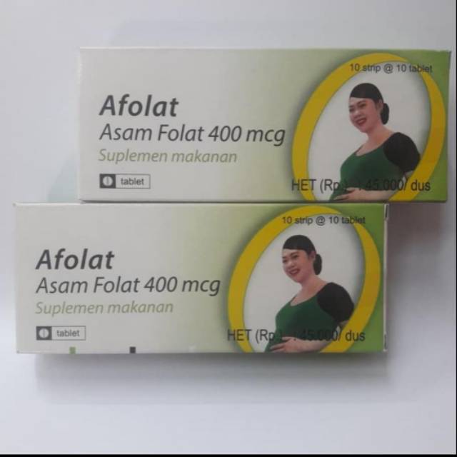 Afolat (Asam Folat) PER STRIP