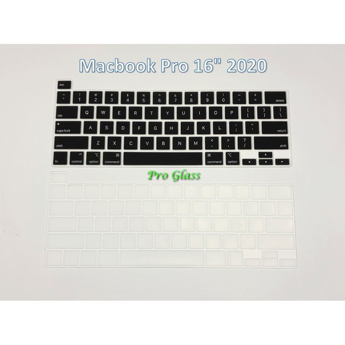 Macbook Pro 16&quot; Touch Bar Premium Silicone Keyboard Cover Protector