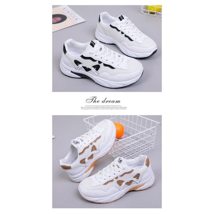 aid 0310, sepatu wanita import fashion sneaker wanita terkiniian cantik dan terlaris best seller