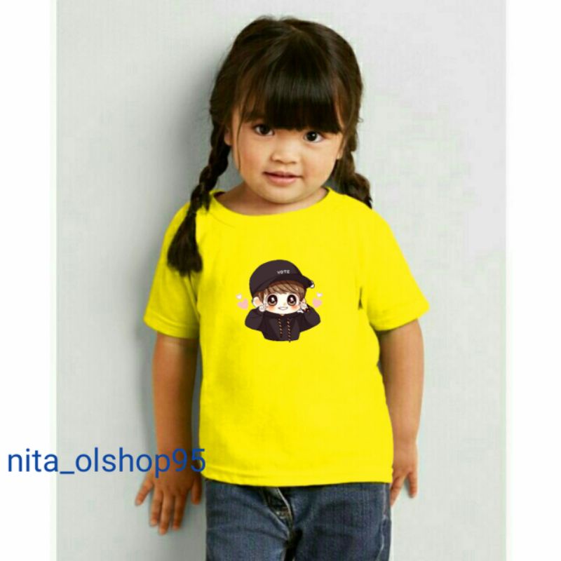 baju anak lucu, baju anak karakter BTS