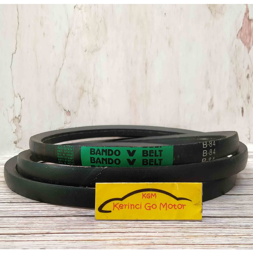 BANDO VAN BELT B-84 V BELT TALI KIPAS B84 FAN BELT VANBELT POLOS B-84