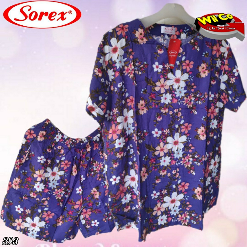 K393 - SETELAN BAJU TIDUR SOREX PREMIUM FREESIZE