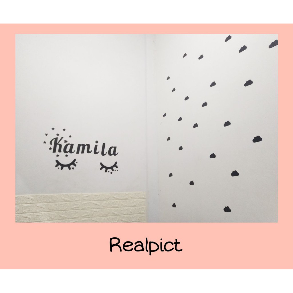 #44 Free Sticker Lampu Lucu - Sticker Decal Kamar Anak STIKER DINDING KAMAR KARAKTER BANYAK PILIHAN