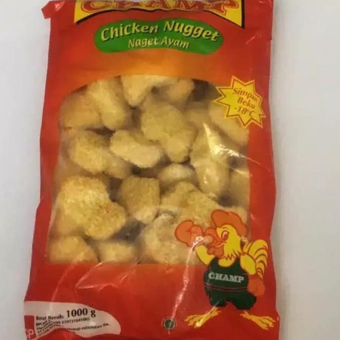 

MAKANAN BEKU / CHAMP NUGGET 500GR / 1KG NON COD