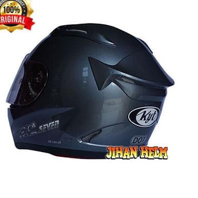 FCG HELM |HELM KYT |HELM FUL FACE KYT RC 7 ALL GREY TERMURAH .
